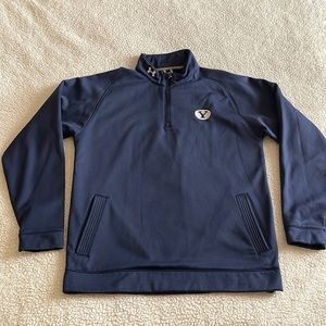 Under Armour Long Sleeve 1/4 Zip Pullover Mens Large BYU University